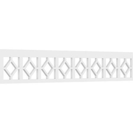 Ekena Millwork Kinsman Architectural Grade PVC Running Trim, 8"H x 5/8"P x 48"L RUNP08X0625X48KNS